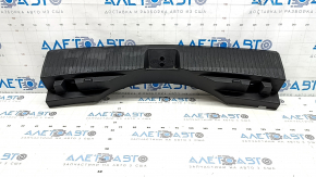 Nissan Rogue 21-24 trunk opening trim, black, US built, with plug, scratches, broken mount