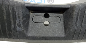 Nissan Rogue 21-24 trunk opening trim, black, US built, with plug, scratches, broken mount