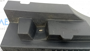 Nissan Rogue 21-24 trunk opening trim, black, US built, with plug, scratches, broken mount