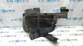 Front left rear fender liner BMW X5 F15 14-18, tears, missing fragment