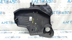 BMW X5 F15 16-18 plug-in engine cover, broken fasteners, melted