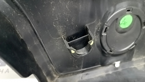 BMW X5 F15 16-18 plug-in engine cover, broken fasteners, melted