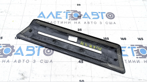 Rear left outer door sill trim for Audi Q7 16-25, black with chrome, worn, broken guide