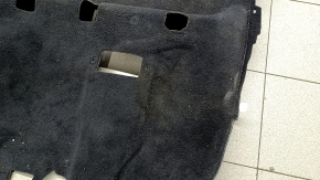 Honda CRV 23-25 HEV rear floor covering, black, dry-cleanable