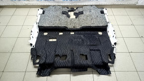 Honda CRV 23-25 HEV rear floor covering, black, dry-cleanable