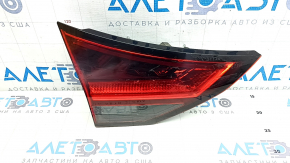 Nissan Rogue 21-24 halogen + LED interior tailgate light, left, built-in, scratches, glued on