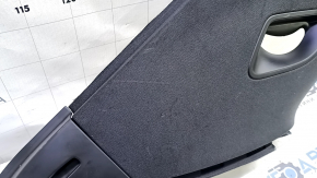 Left rear window trim for Audi Q7 16-23, black, scratches