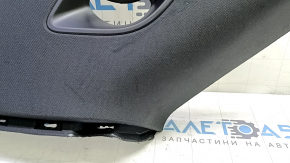 Left rear window trim for Audi Q7 16-23, black, scratches