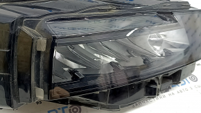 Right front headlight assembly for Nissan Rogue 21-24 LED S, sand