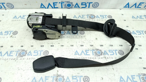 Driver's seat belt with tensioner for BMW 3 G20 19-24 black, REMA, dry-cleanable, melted, sooty