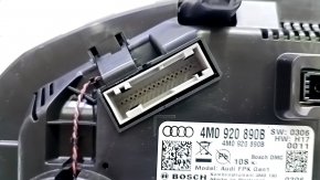 Audi Q7 16-19 digital instrument cluster, 164k, scratches on the glass