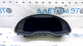 Audi Q7 16-19 digital instrument cluster, 164k, scratches on the glass