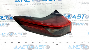 Nissan Rogue 21-24 halogen + LED exterior left fender light, us-built, scratches
