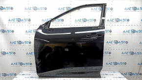 Bare front left door Nissan Rogue 21-24 black KH3, butt
