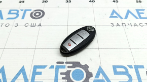 Nissan Rogue 21-22 S key, 3 buttons, chrome, scratches, oxidized tip