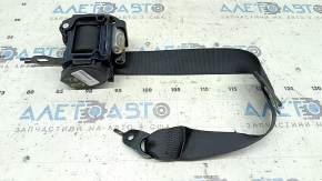 Rear left seat belt for BMW 3 G20 19-24 with squib, black, sooty
