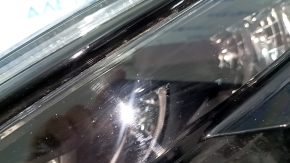 Honda CRV 23-25 LED front left headlight assembly with black glossy molding, sand, scratches
