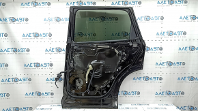 Rear right door assembly for Nissan Rogue 21-24 S, SV, tinted, black KH3