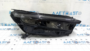 Honda CRV 23-25 LED front right headlight assembly with black glossy molding, sand
