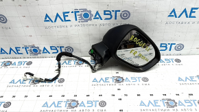 Right side mirror assembly for Nissan Rogue 21-23 BSM, S US built, 5 pins, structure, scratches