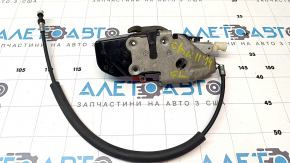 09-14 Dodge Challenger front left door lock type 2, missing element, broken cable mount