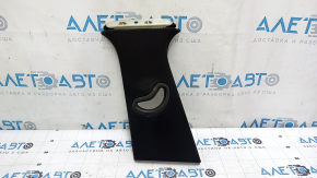 Left upper center pillar trim for BMW 3 G20 19-24, black, sooty