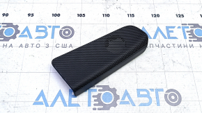Speaker mesh in the center pillar trim, lower right, Audi Q7 16-25, black