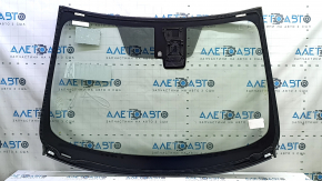 Nissan Rogue Sport 19-22 windshield for lane keeping camera, sand