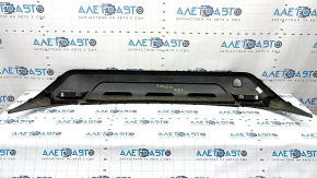Nissan Rogue 21-21 Rear Bumper Lip Black US built