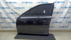Front left door assembly for BMW 3 G20 19-24 keyless, black 475, dents, scratches
