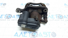 Rear left brake caliper assembly for a 19-20 Nissan Rogue Sport, electric, rusty
