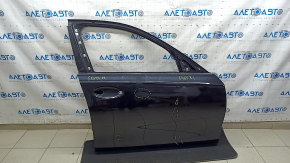 Bare front right door BMW 3 G20 19-24 keyless, black 475, dent, scratches
