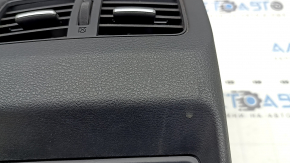 Rear center console trim for Nissan Rogue 2021-21 with deflector, black, scratches