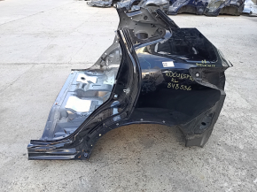 Quarter wing rear left Nissan Rogue Sport 20-22 on the body, black, dented sunset