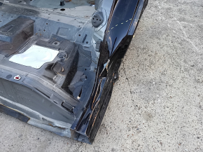 Quarter wing rear left Nissan Rogue Sport 20-22 on the body, black, dented sunset