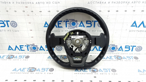Nissan Rogue 21-21 steering wheel assembly, black rubber, US built, with paddle shifters, dented, worn