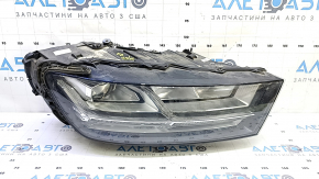 Right front headlight assembly for Audi Q7 16-19 LED, sand