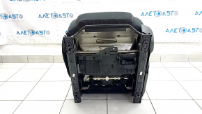 Nissan Rogue 21-22 driver's seat without airbag, mechanical, black and gray cloth, US built, wrinkled, dry cleanable