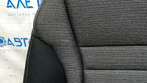 Nissan Rogue 21-22 passenger seat without airbag, manual, black and gray cloth, US built, dented, dry cleanable