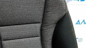 Nissan Rogue 21-22 passenger seat without airbag, manual, black and gray cloth, US built, dented, dry cleanable