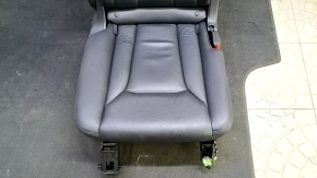 Rear seats, 2nd row, right, Audi Q7 16-19, black leather, heated