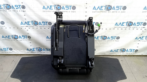 Rear seats, 2nd row, right, Audi Q7 16-19, black leather, heated