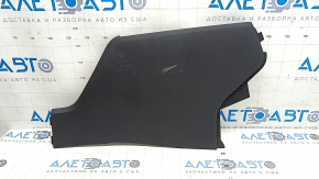 Left center console trim for Nissan Rogue 21-24, black, scratches, worn