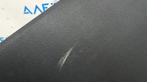 Left center console trim for Nissan Rogue 21-24, black, scratches, worn