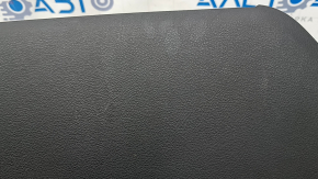 Right center console trim for Nissan Rogue 21-24, black, scratched, worn