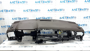 Nissan Rogue 21-23 front dashboard with AIRBAG, brown, US built, with trim, scratches, scuffs, broken mount