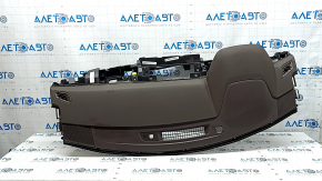 Nissan Rogue 21-23 front dashboard with AIRBAG, brown, US built, with trim, scratches, scuffs, broken mount