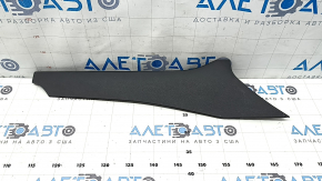 Nissan Rogue 21-24 center console trim, upper right side, plastic, black, scratches