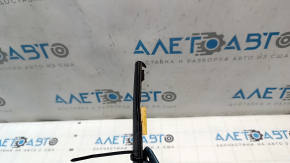 Rear window molding, center right, Ford Flex 09-19, black, worn, bent edge