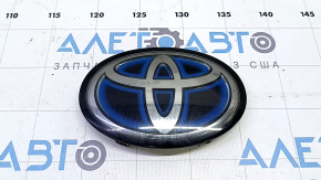 Toyota Prius 50 19-22 radiator grille emblem under radar, broken mount, sand